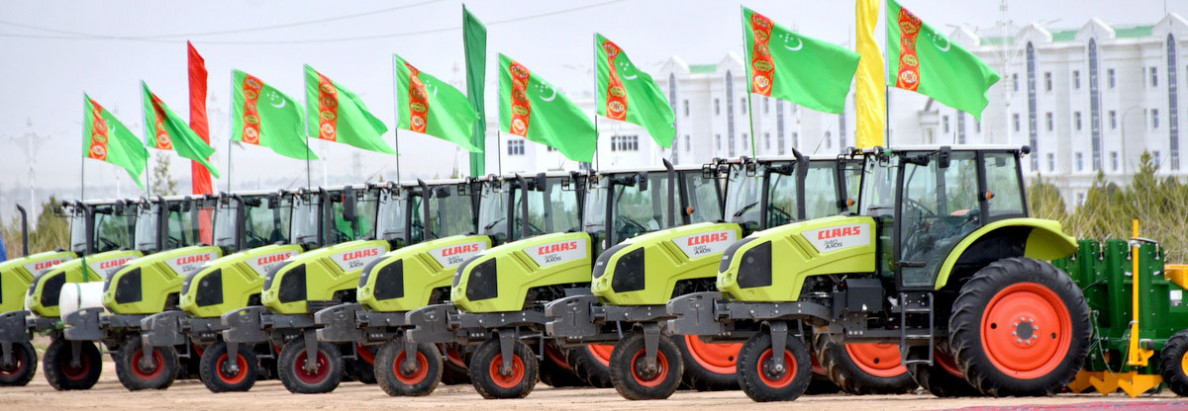 Cotton producers of Ahal, Balkan, Lebap and Mary regions start sowing