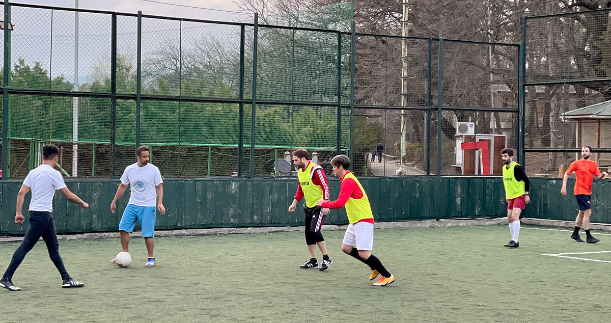 The diplomatic mission of Turkmenistan in Tbilisi organizes Futsal Tournament