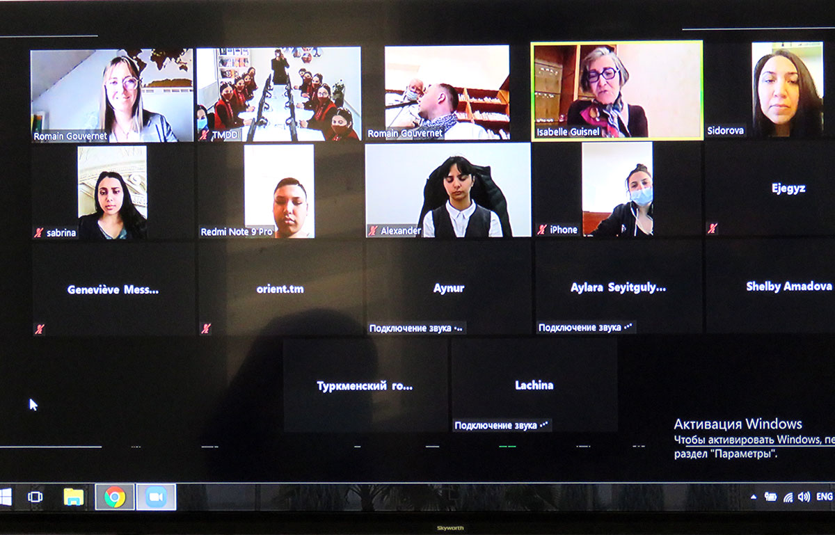 Неделя французского языка: на языке Флобера и Бодлера о Туркменистане