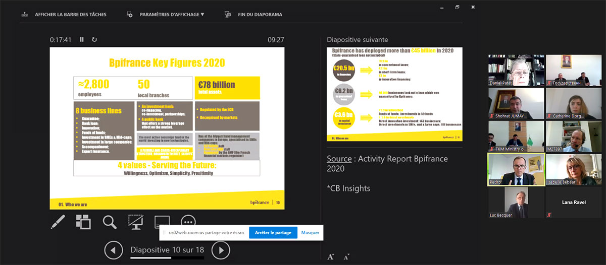 Инвестиционный банк Франции заинтересован в сотрудничестве с Туркменистаном