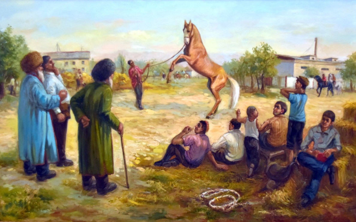 Exhibition Brings Akhalteke Horse and Alabay Dog into Focus