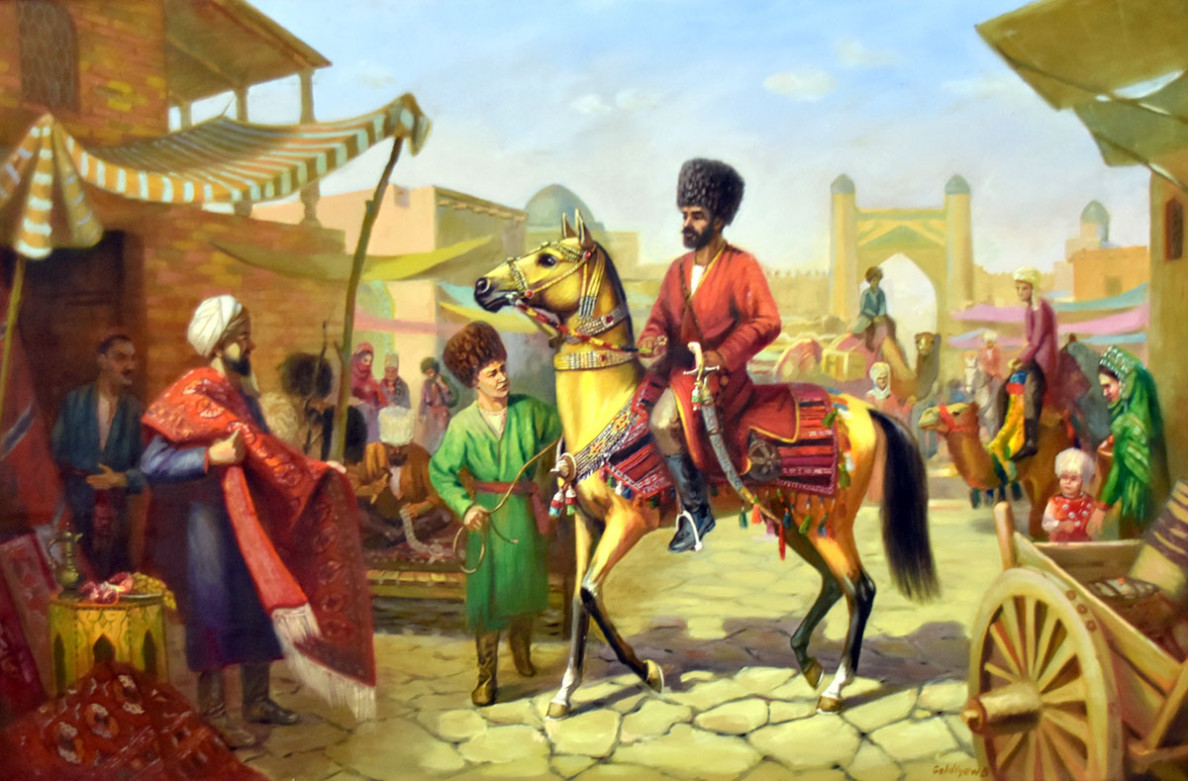 Exhibition Brings Akhalteke Horse and Alabay Dog into Focus