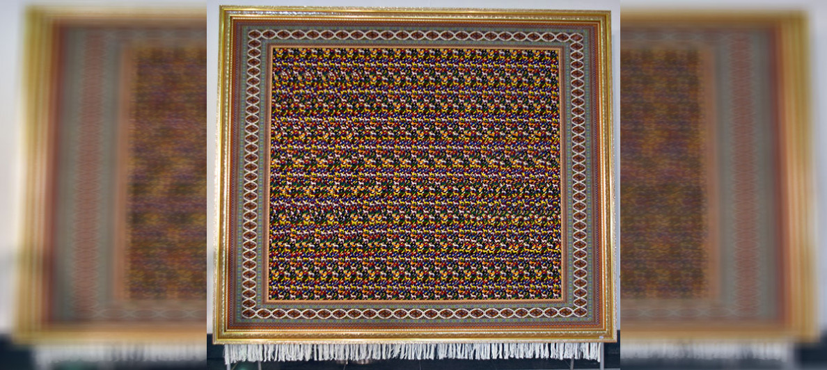 Ahalteke bedewi we alabaý – serginiň esasy beýanaty