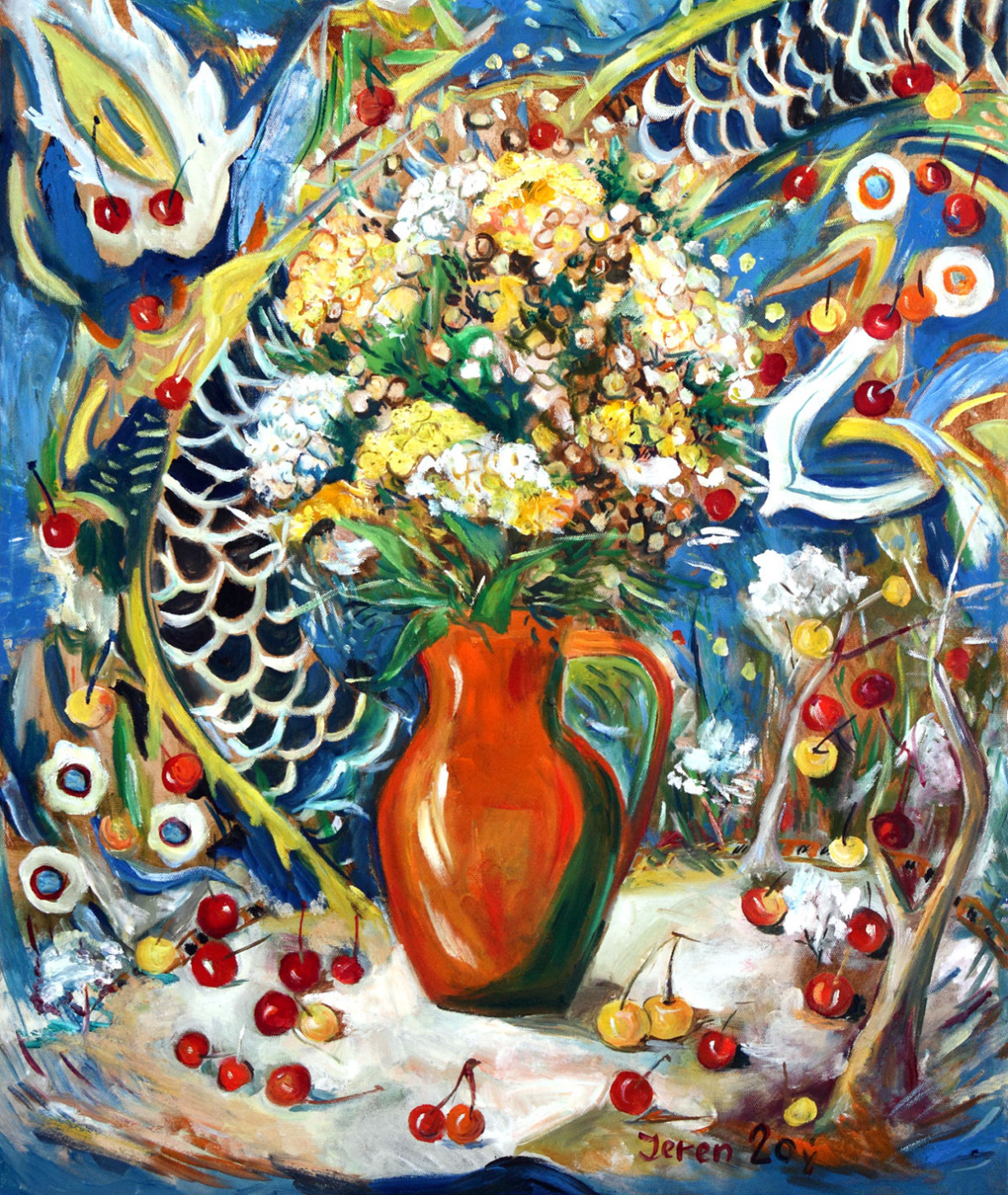 Nakgaş Oguljeren Babaýewa: ylhamy tebigatdan alýaryn