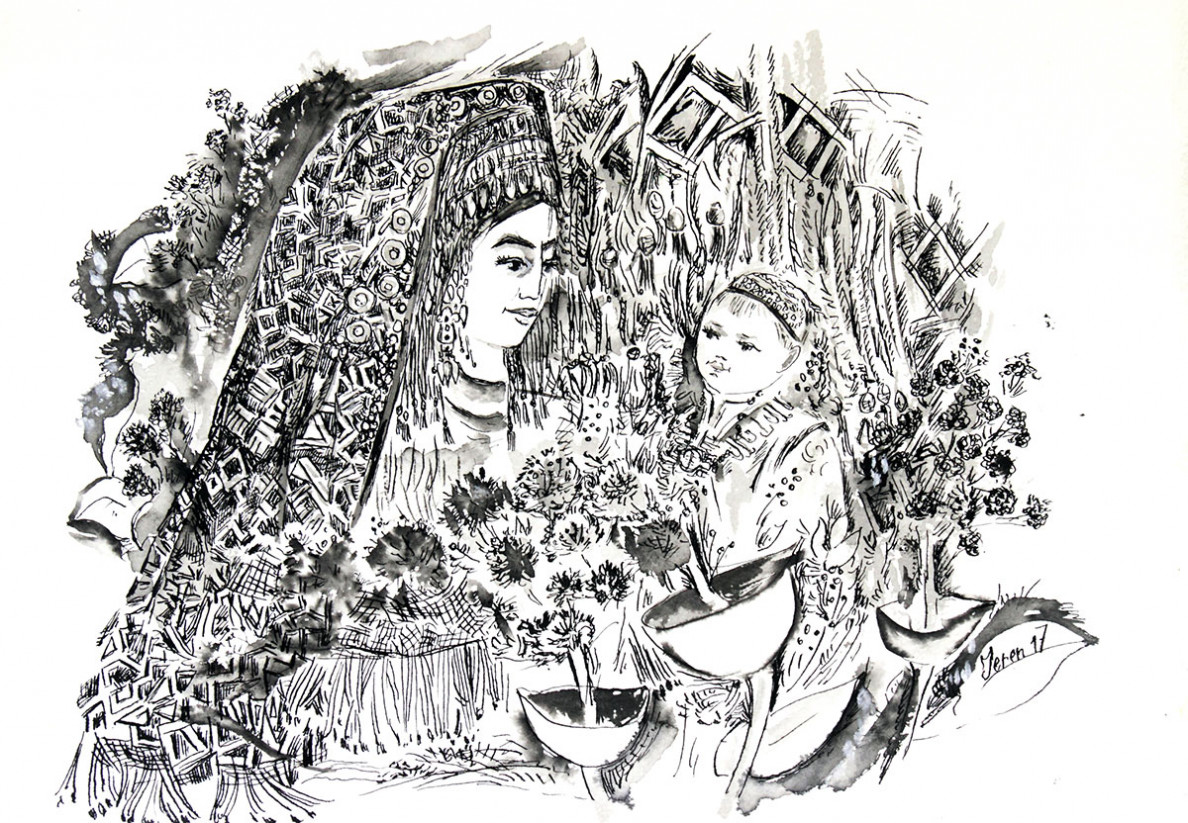 Nakgaş Oguljeren Babaýewa: ylhamy tebigatdan alýaryn