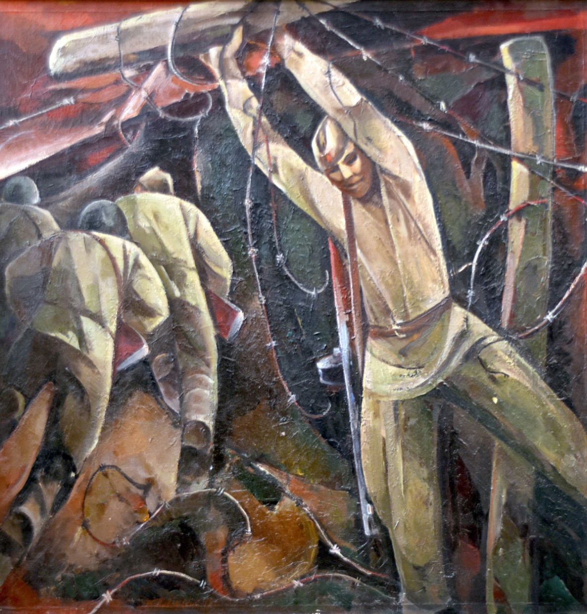 Beýik Ýeňşiň şanyna: şekillendiriş sungaty muzeýindäki sergi