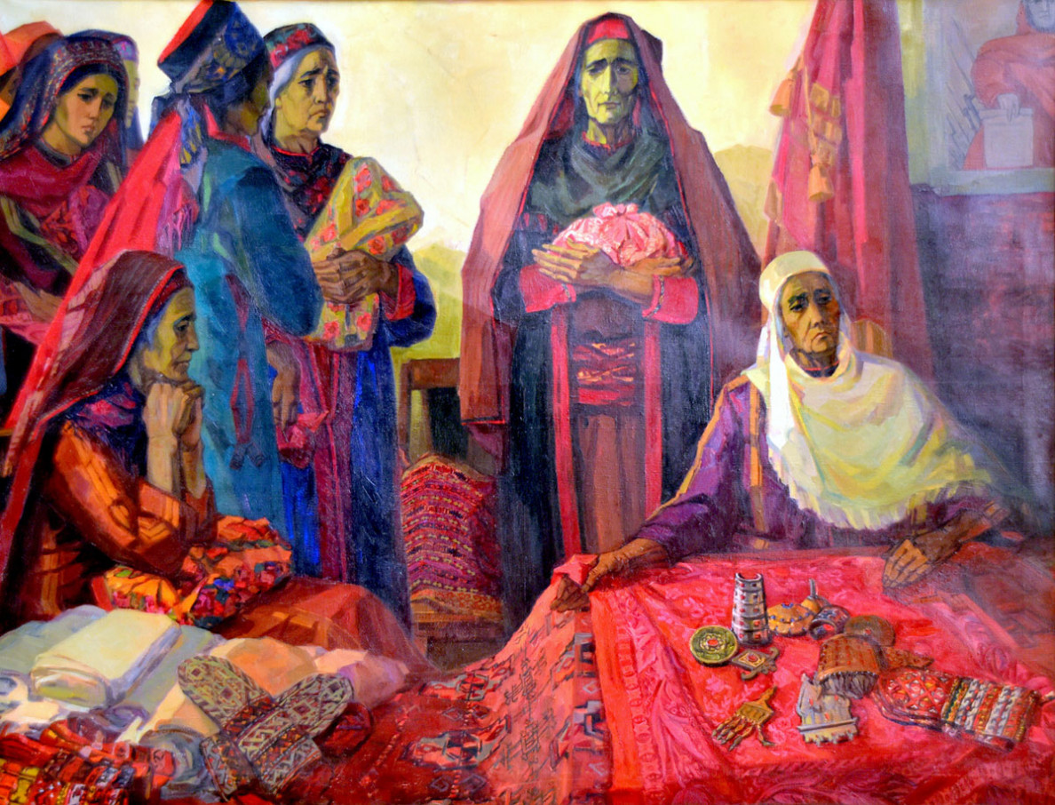 Beýik Ýeňşiň şanyna: şekillendiriş sungaty muzeýindäki sergi