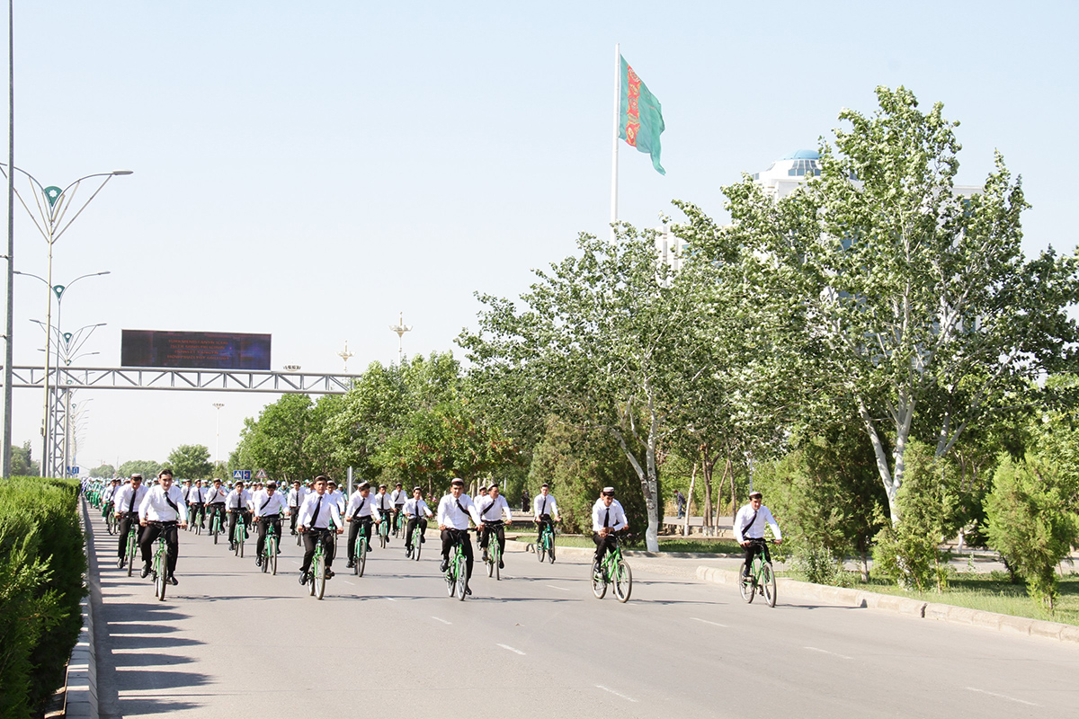 В Дашогузе состоялась экологическая акция