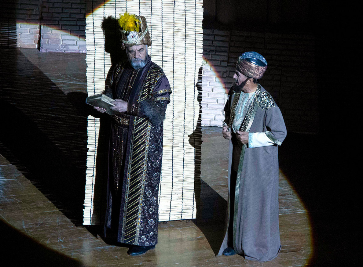 Milli teatr bäsleşiginiň ikinji güni