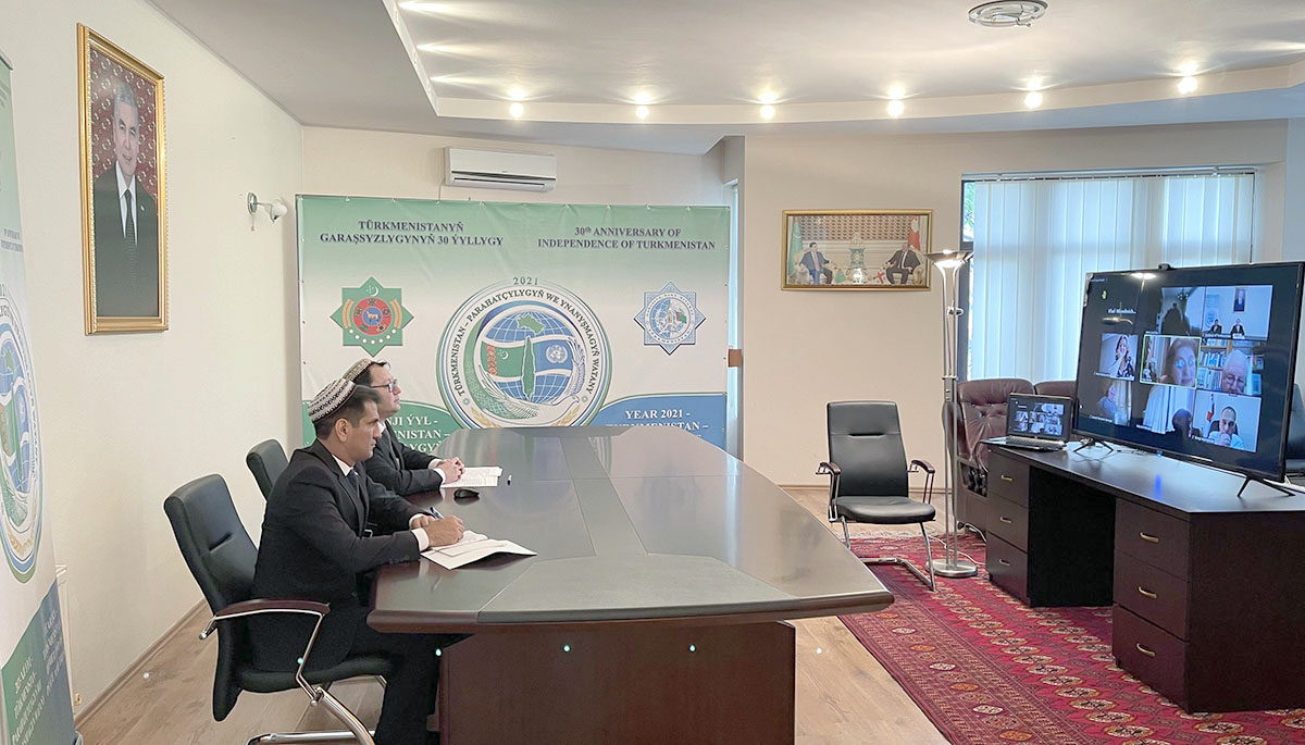 В Тбилиси проведена онлайн-конференция, посвященная Махтумкули Фраги