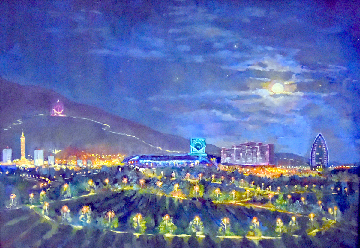 Творческий взгляд на историю Ашхабада: из прошлого в будущее