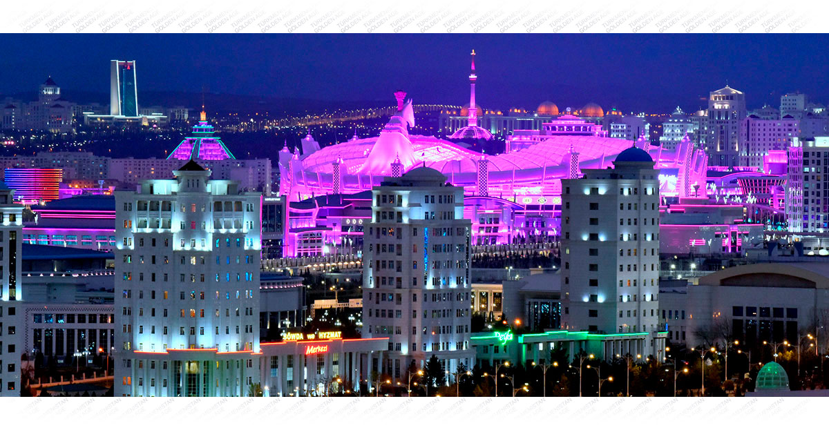 Фоторепортаж: поэтика вечернего Ашхабада