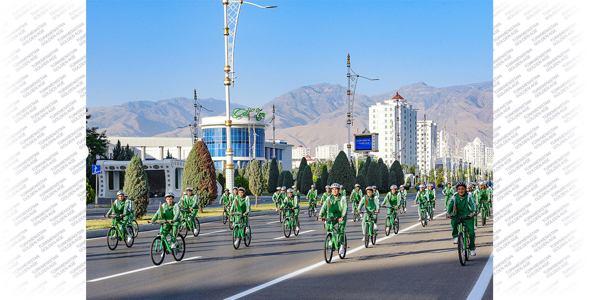 Bütindünýä welosiped güni: sagdyn durmuş we amatly ulag ýörelgesi