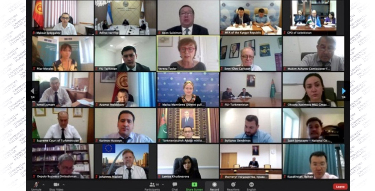 Representatives of Turkmenistan and the European Union discuss the first results of the Central Asia Rule of Law Programme