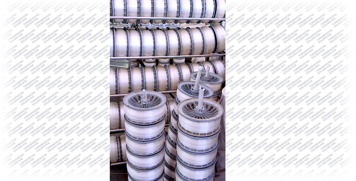 Aşgabatda ýüpek gurçugynyň pilesi gaýtadan işlenilip başlandy