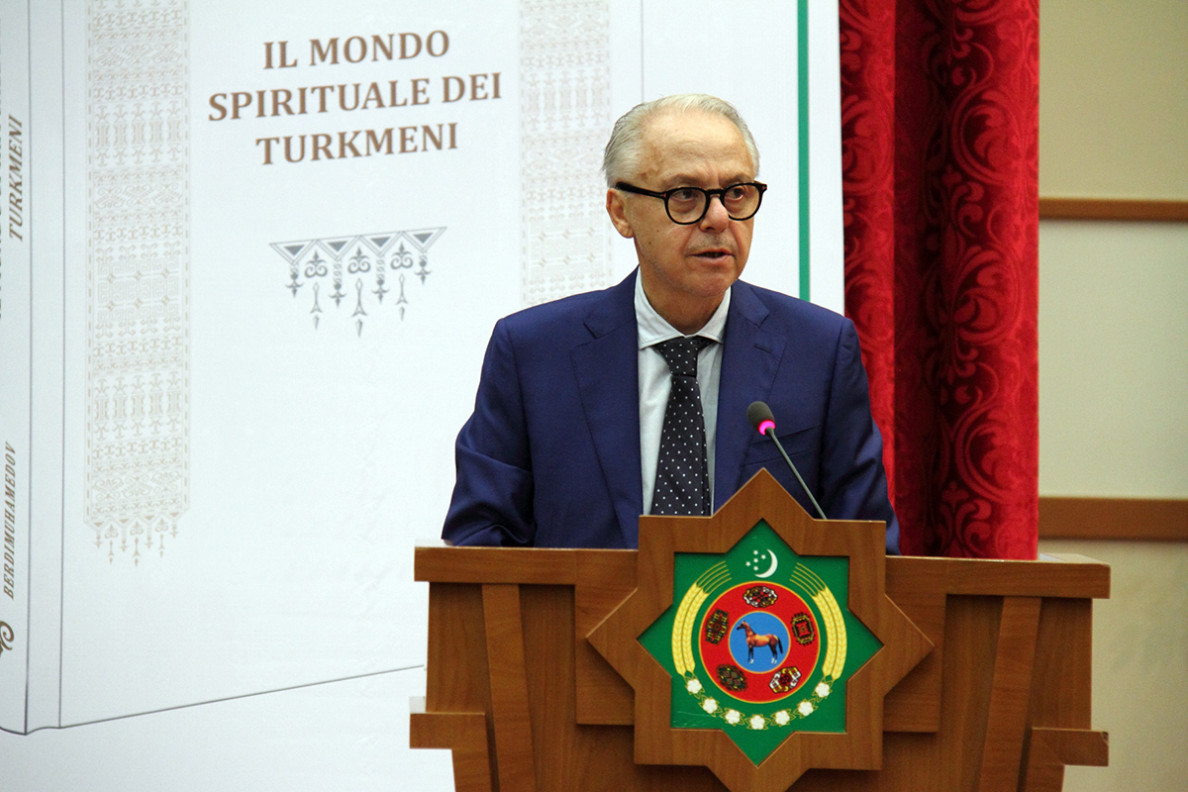 Presentation of the book "The Spiritual World of Turkmens" in Italian