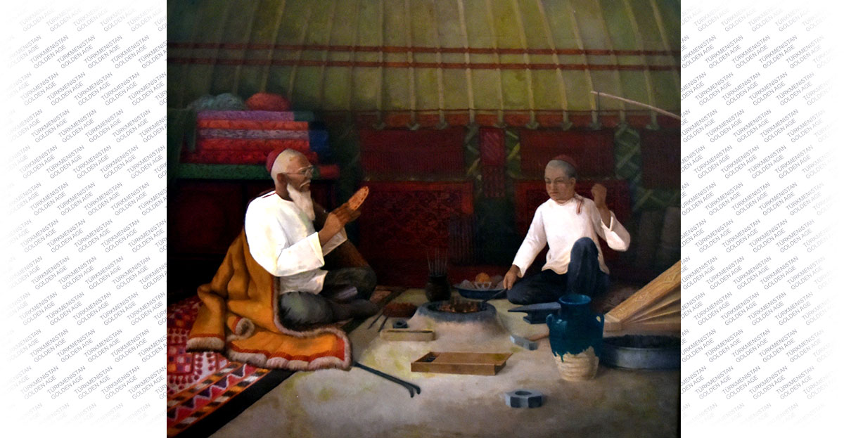 Ниязмурад Доводов -  художник, воспевающий трудовой и воинский подвиг