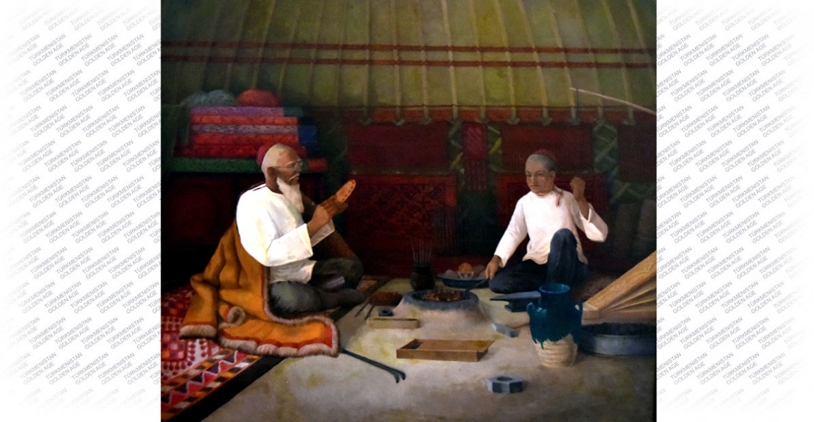 Nyýazmyrat Dowodow zähmet we harby edermenligi wasp edýän suratkeşdir