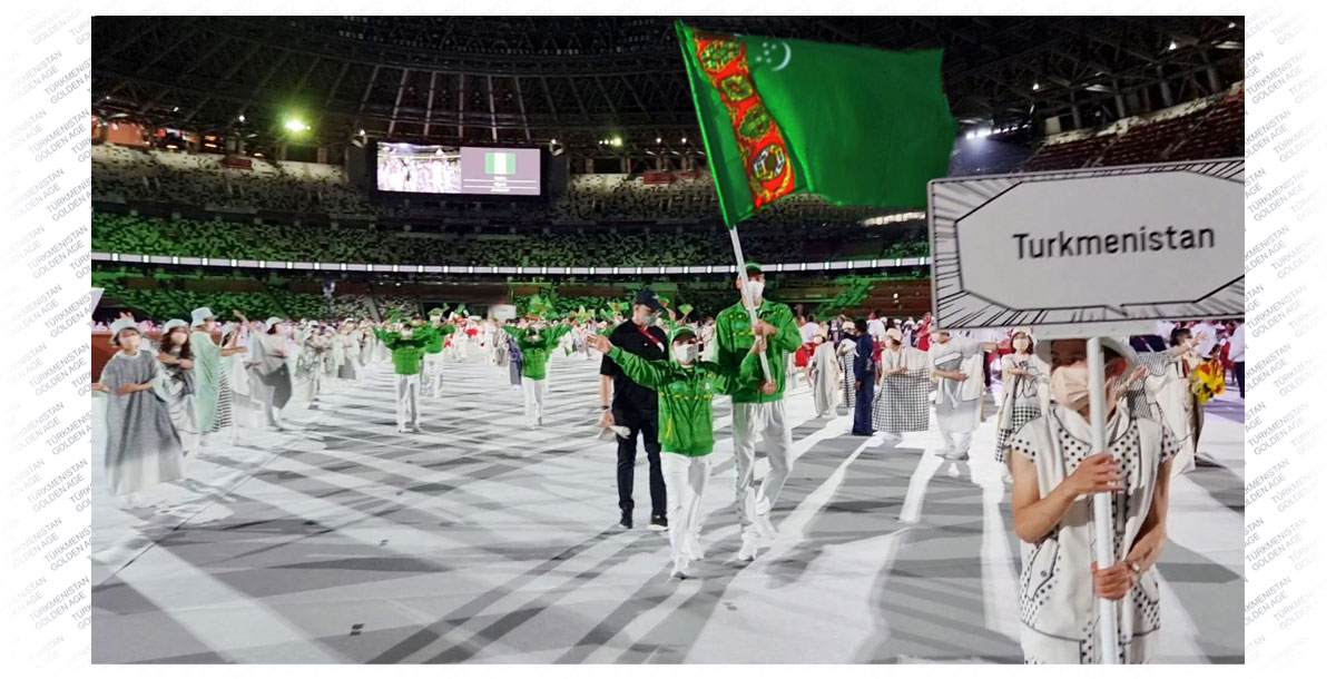 Türkmen wekiliýeti Tokioda möhüm duşuşyklary geçirdi hem-de Olimpiýa oýunlarynyň açylyş dabarasyna gatnaşdy