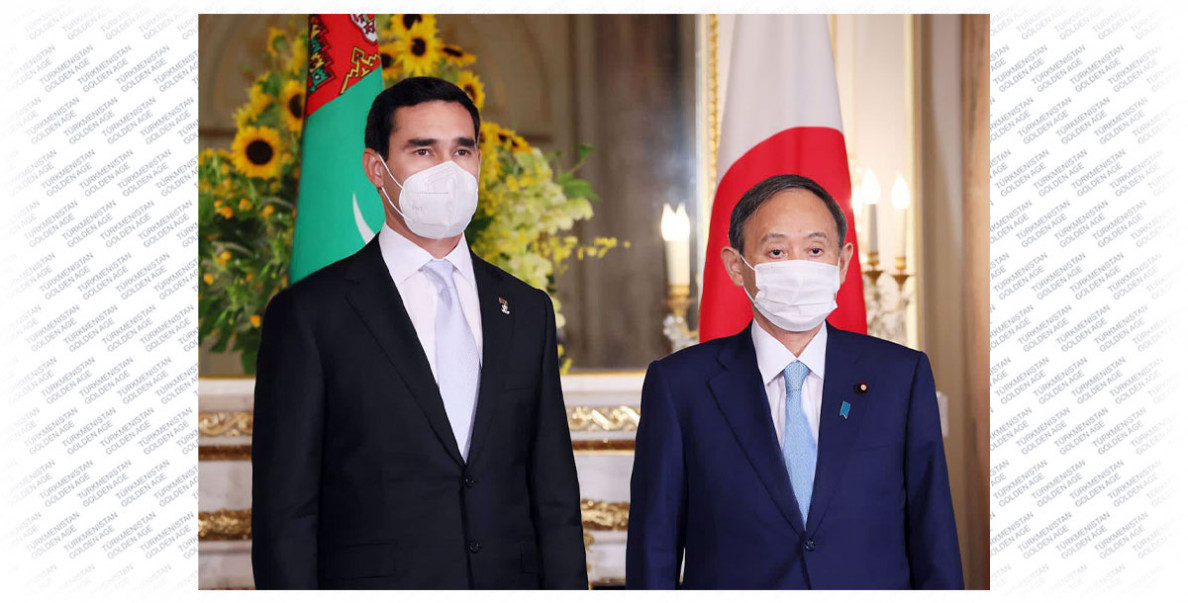 The Turkmen delegation held important meetings in Tokyo and took part in the opening of the Olympic Games