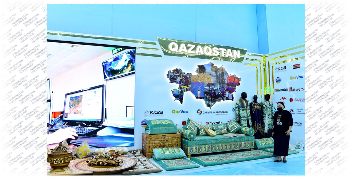 Продукция стран Центральной Азии представлена на туркменском побережье Каспия