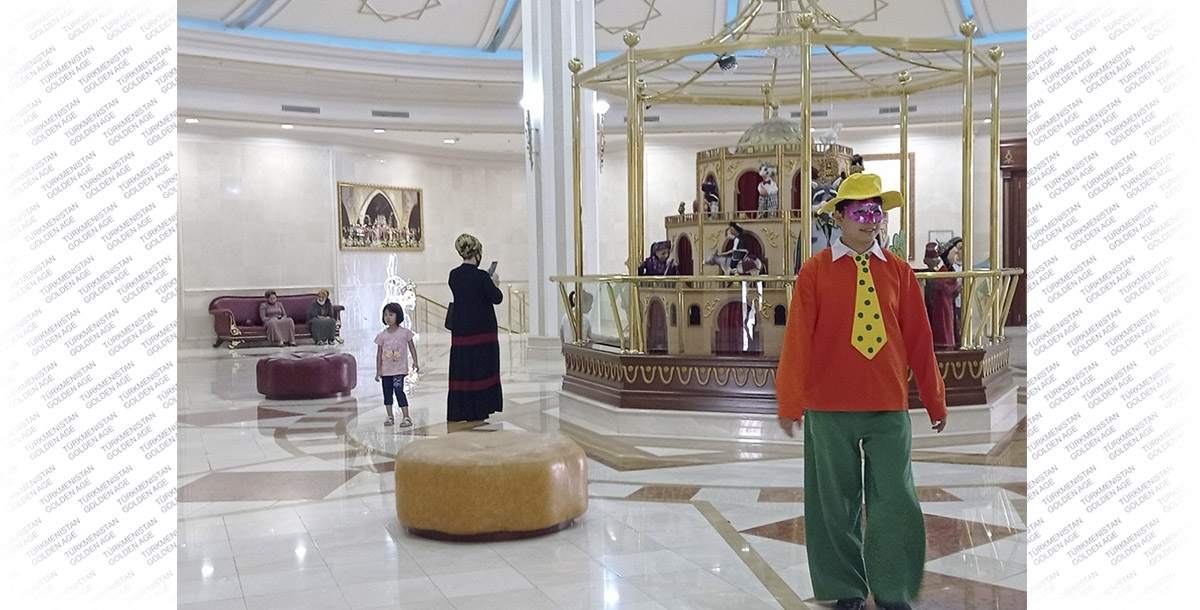 Türkmen döwlet gurjak teatrynda çagalar üçin sahna oýunlary