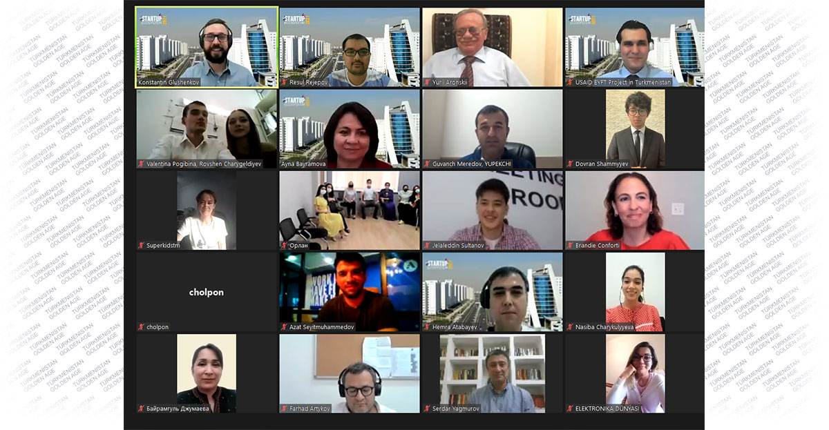 В Ашхабаде названы победители конкурса «Стартап-экосистема 2021»