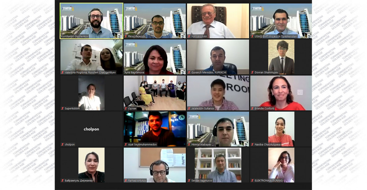 Aşgabatda «Startap-ekoulgamy 2021» bäsleşiginiň ýeňijileri yglan edildi