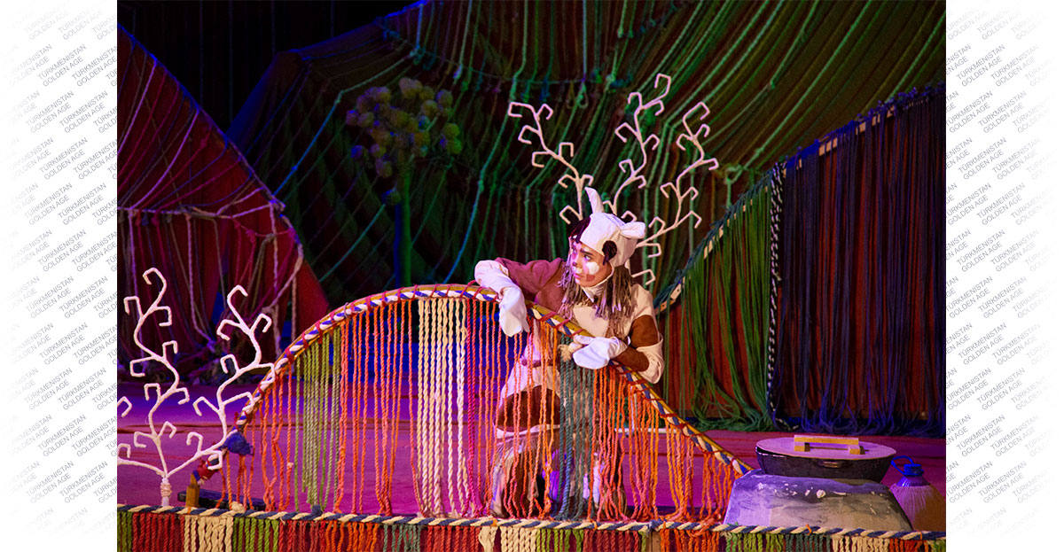 Герой сказки – симпатичный и смелый Алабай