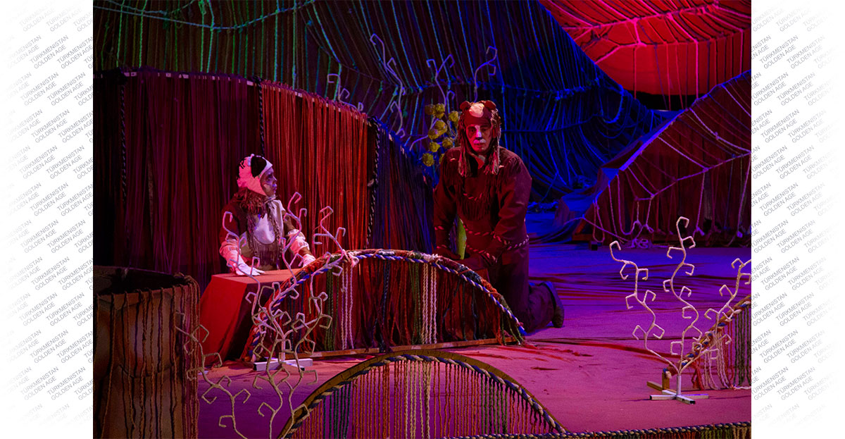 Герой сказки – симпатичный и смелый Алабай