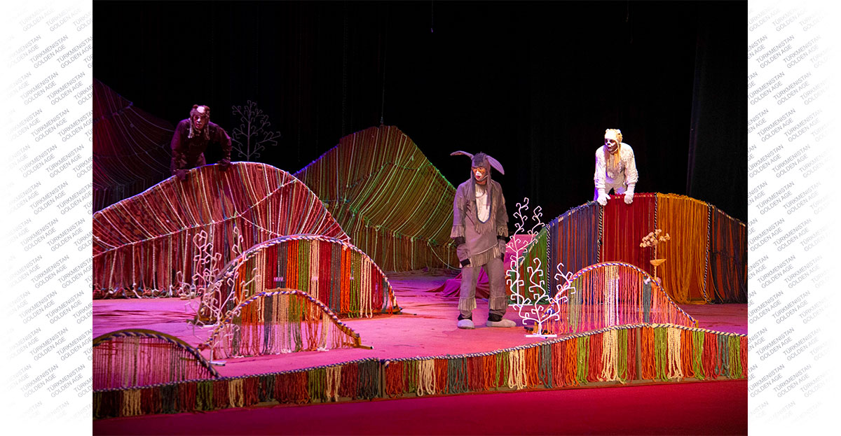 Герой сказки – симпатичный и смелый Алабай