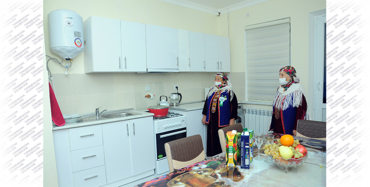 New houses put into operation in Anau on the eve of the 30th anniversary of Turkmenistan's independence