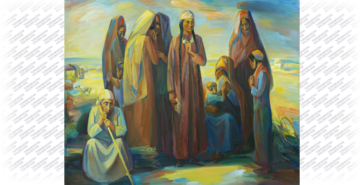 Aşgabat ýer titremesi – surtkeşleriň eserlerinde