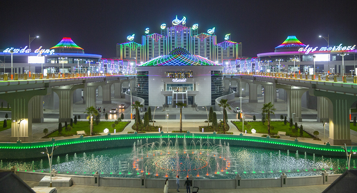 Ashgabat Shopping and Entertainment Center is the largest in the region
