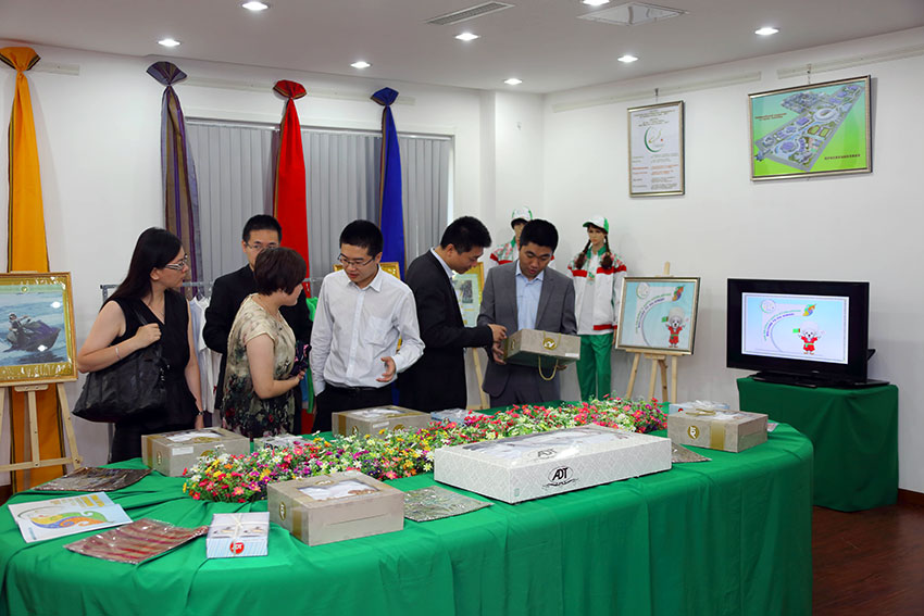 В Пекине открылась тематическая выставка, приуроченная к 100-дневному отсчёту до начала V Азиады