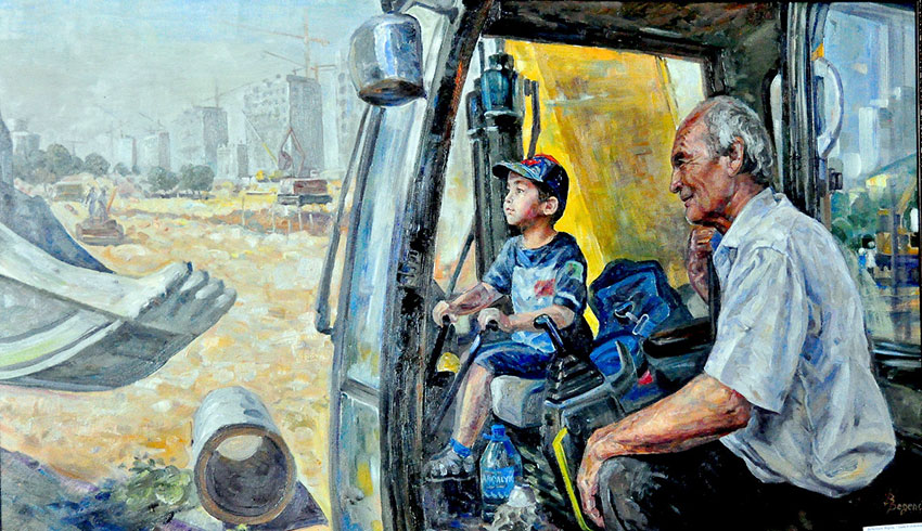 Бегенч Беркелиев – яркий представитель молодого поколения национальной школы живописи 