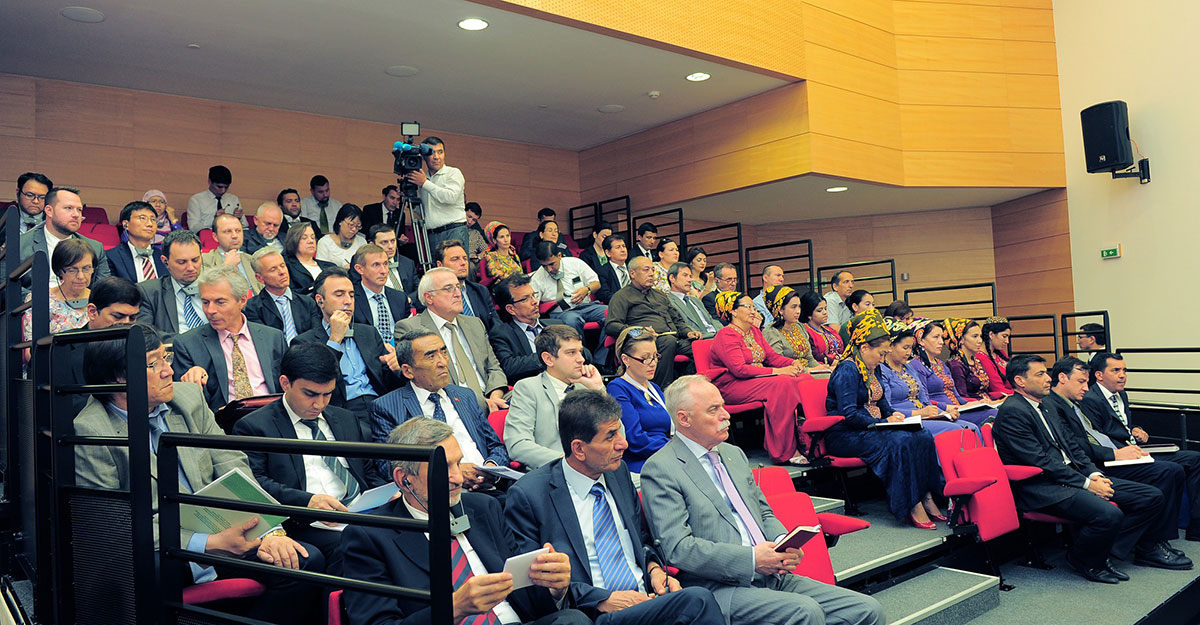 Брифинг в МИД Туркменистана