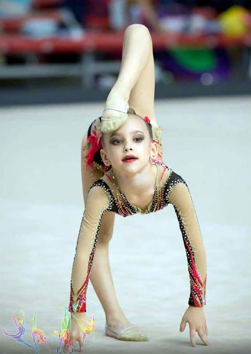 Turkmen Gymnast, Dominica Reimer, Wins 5 Medals at Singapore Open