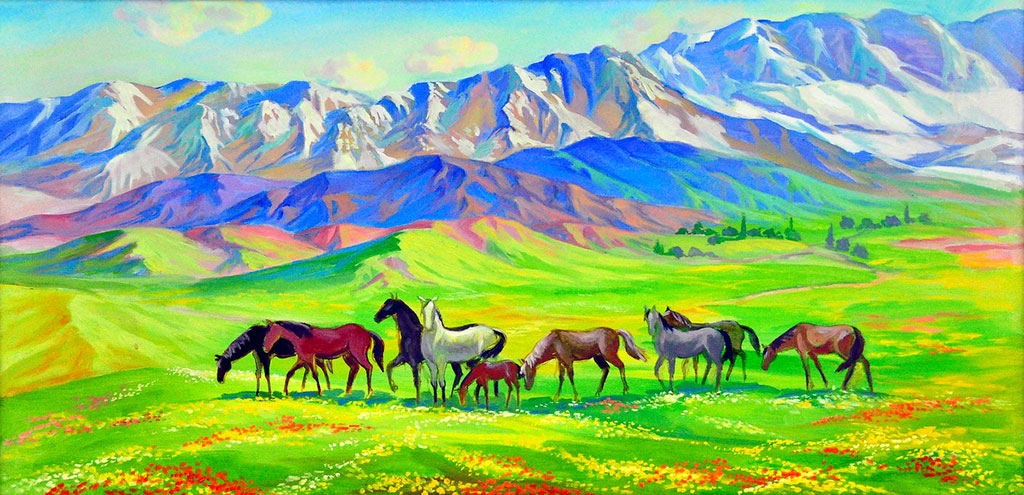 Полифония национальных традиций – на полотнах художников