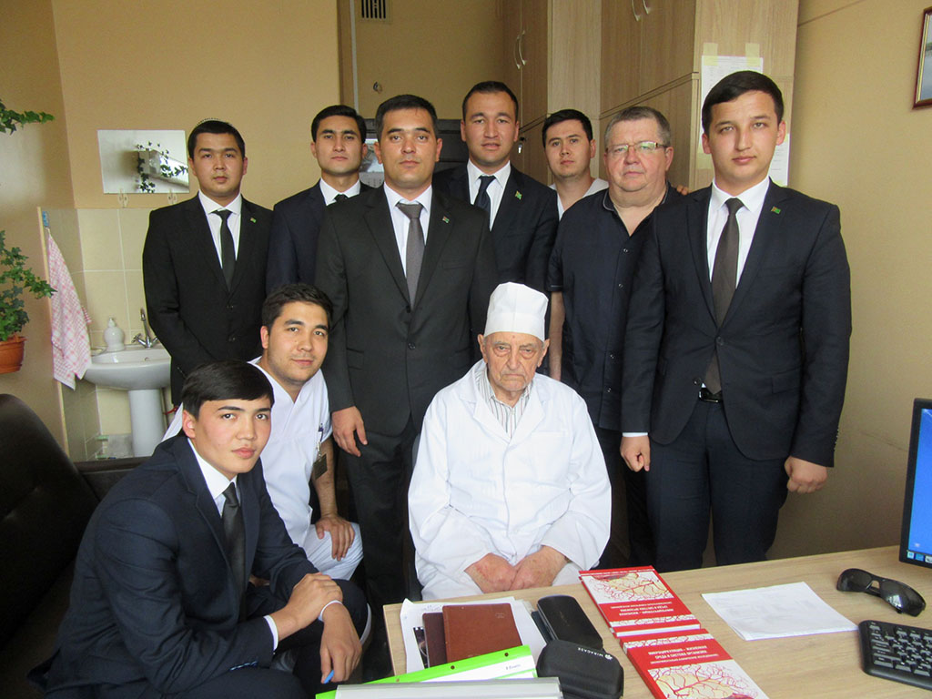 Turkmen medical students have practical works in Belarus