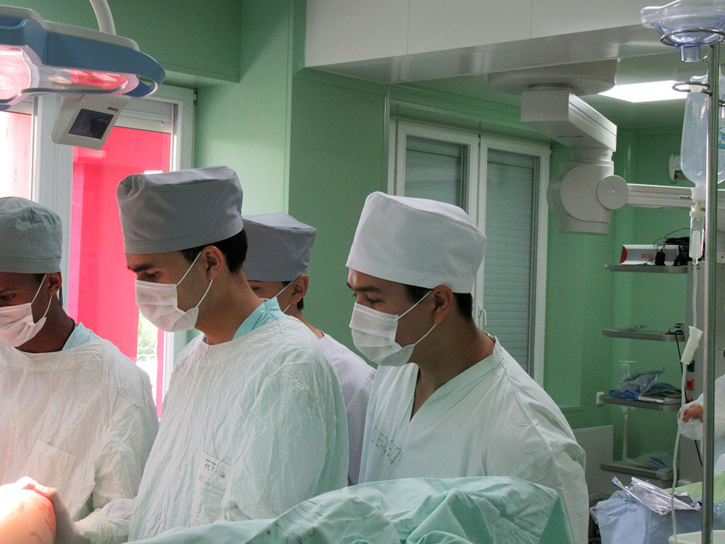 Turkmen medical students have practical works in Belarus