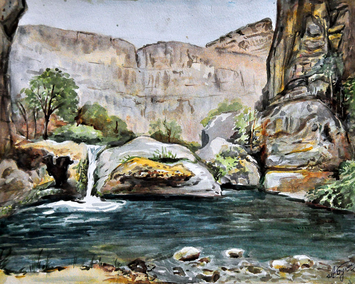 Геолог Анатолий Бушмакин рассказывает о природе родного края языком живописи 