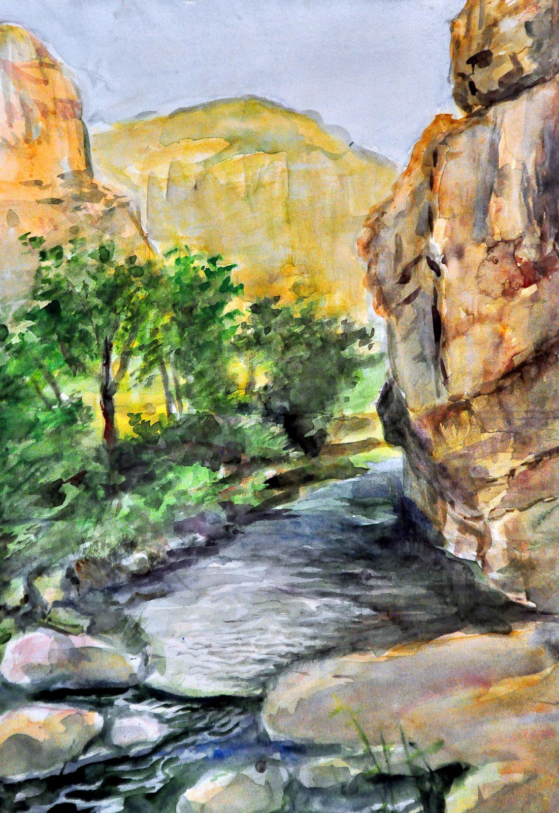 Геолог Анатолий Бушмакин рассказывает о природе родного края языком живописи 