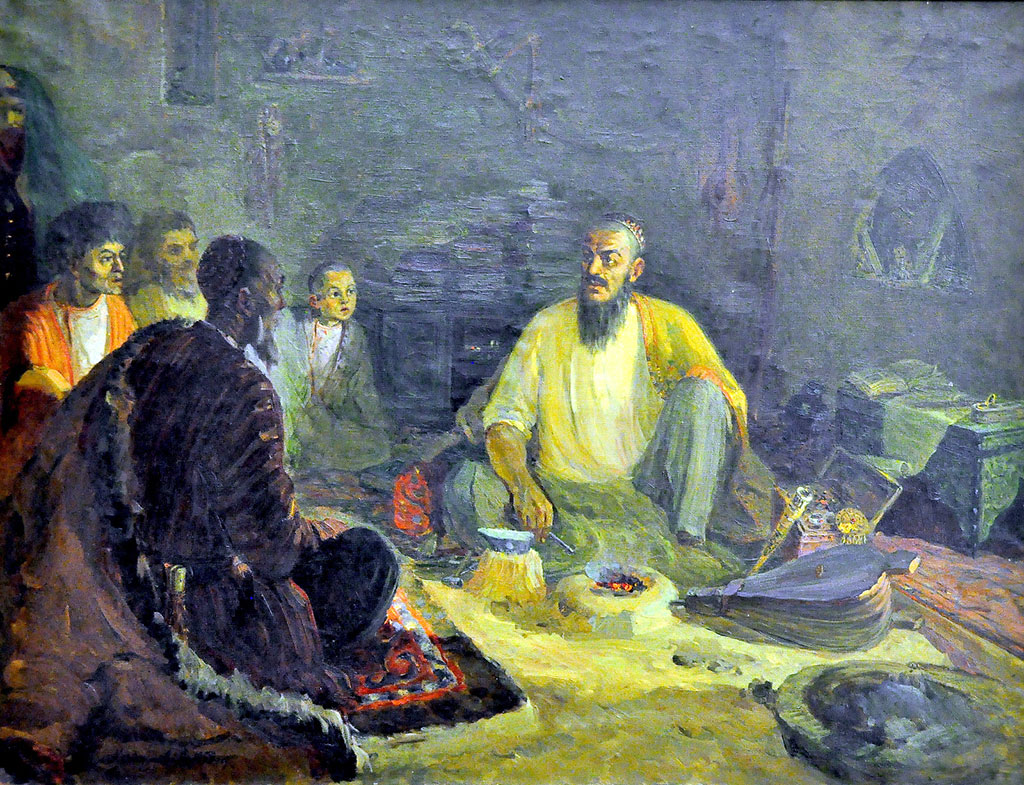 Milli žiwopis mekdebiniň ussatlary: Aýhan Hajyýew