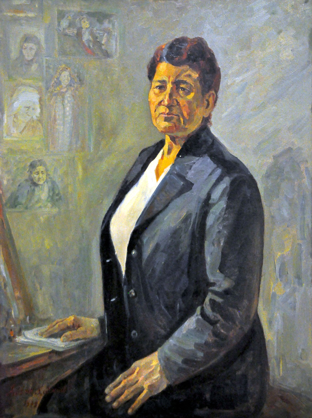 Milli žiwopis mekdebiniň ussatlary: Aýhan Hajyýew