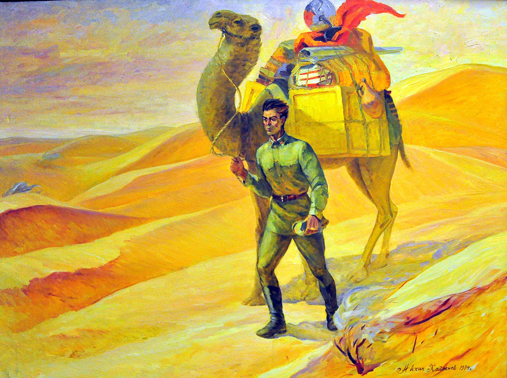 Milli žiwopis mekdebiniň ussatlary: Aýhan Hajyýew