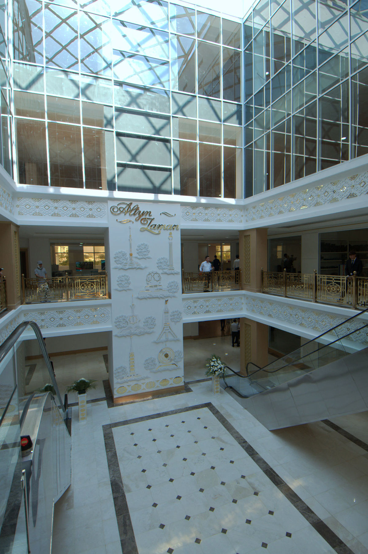 Opening of new architectural and construction facilties are held in Ashgabat