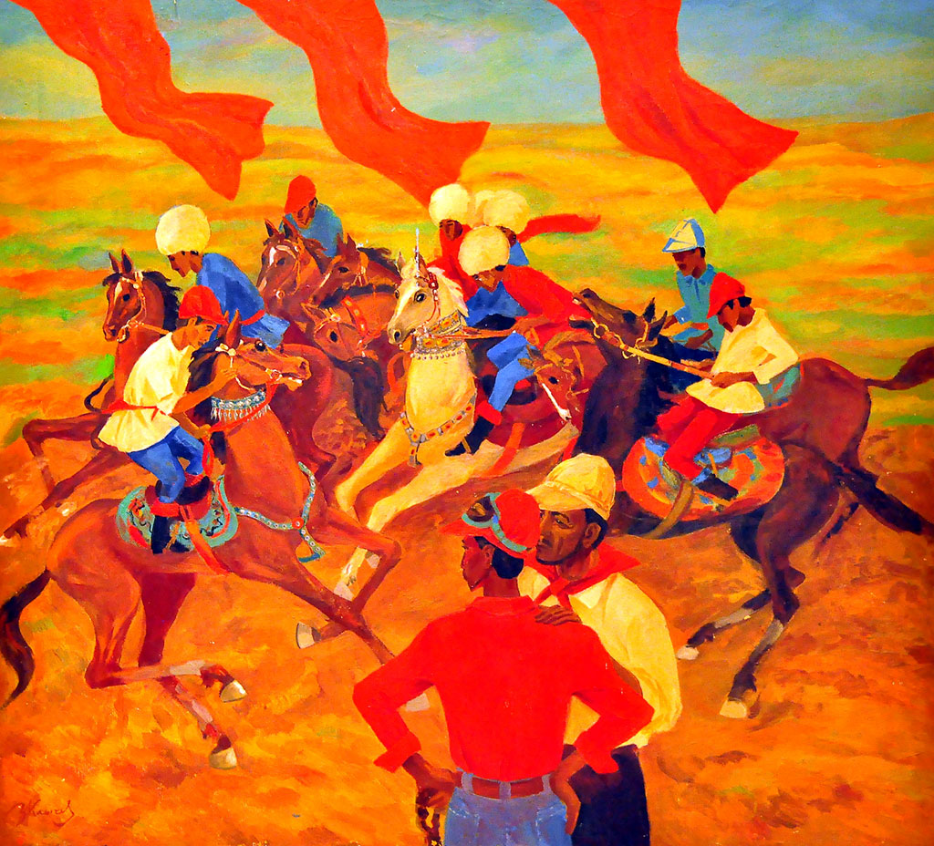 Корифеи национальной школы живописи: Иззат Клычев