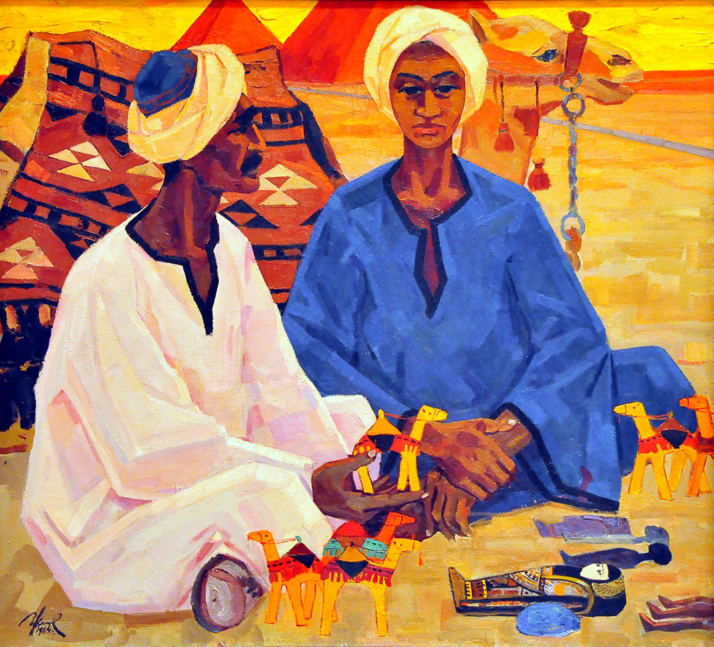 Корифеи национальной школы живописи: Иззат Клычев