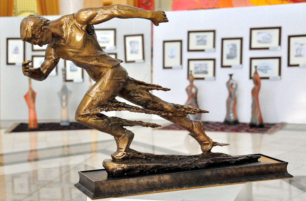 Посвящением Играм «Ашхабад 2017» стала тематическая экспозиция в Музее изо